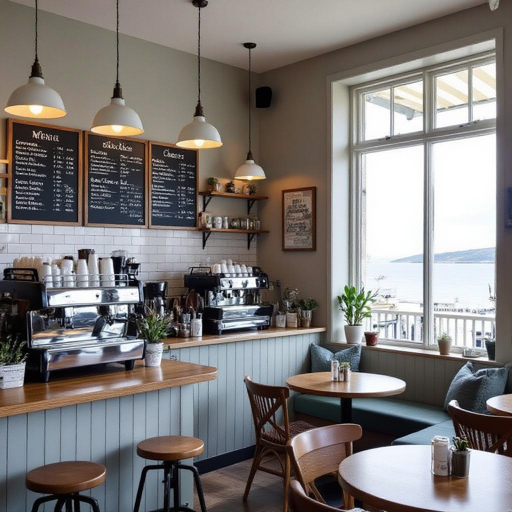 Beaumaris cafe interior