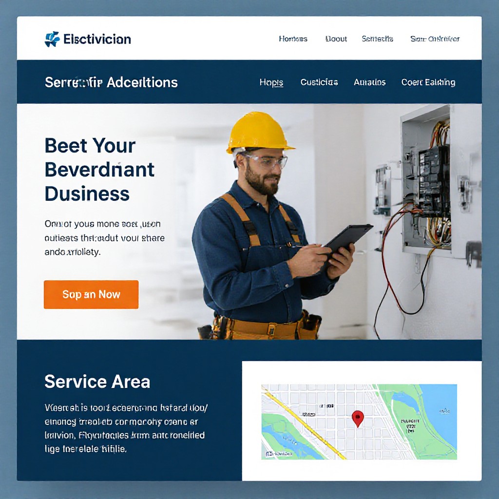 electrician website example