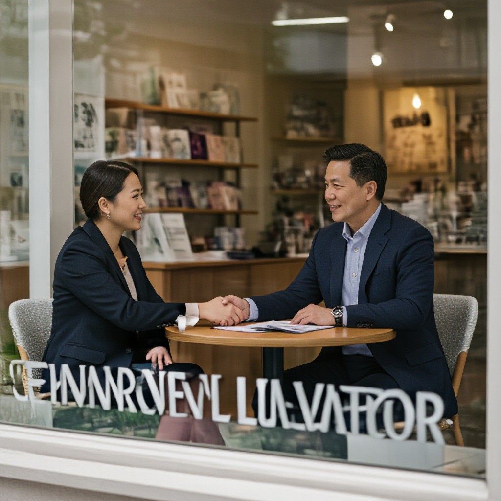 financial advisor meeting client