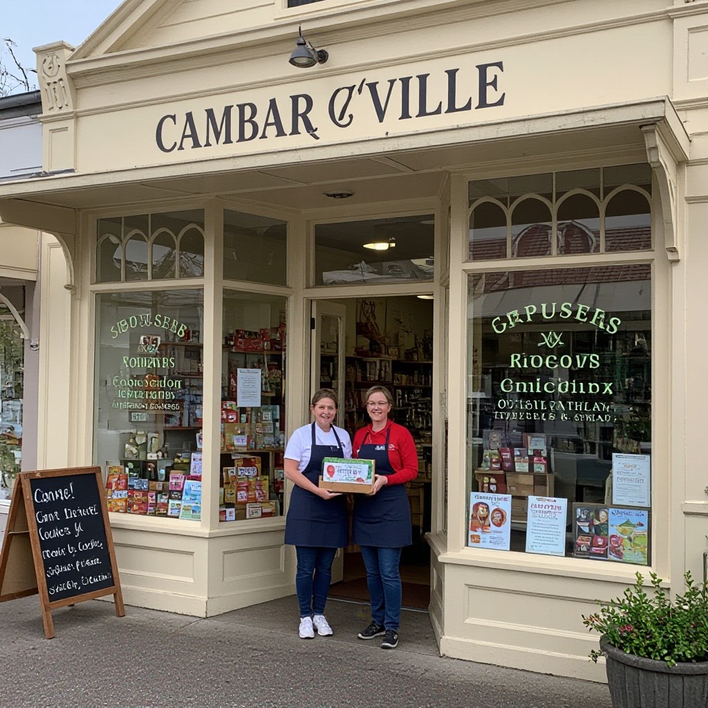 Cambarville local business website example