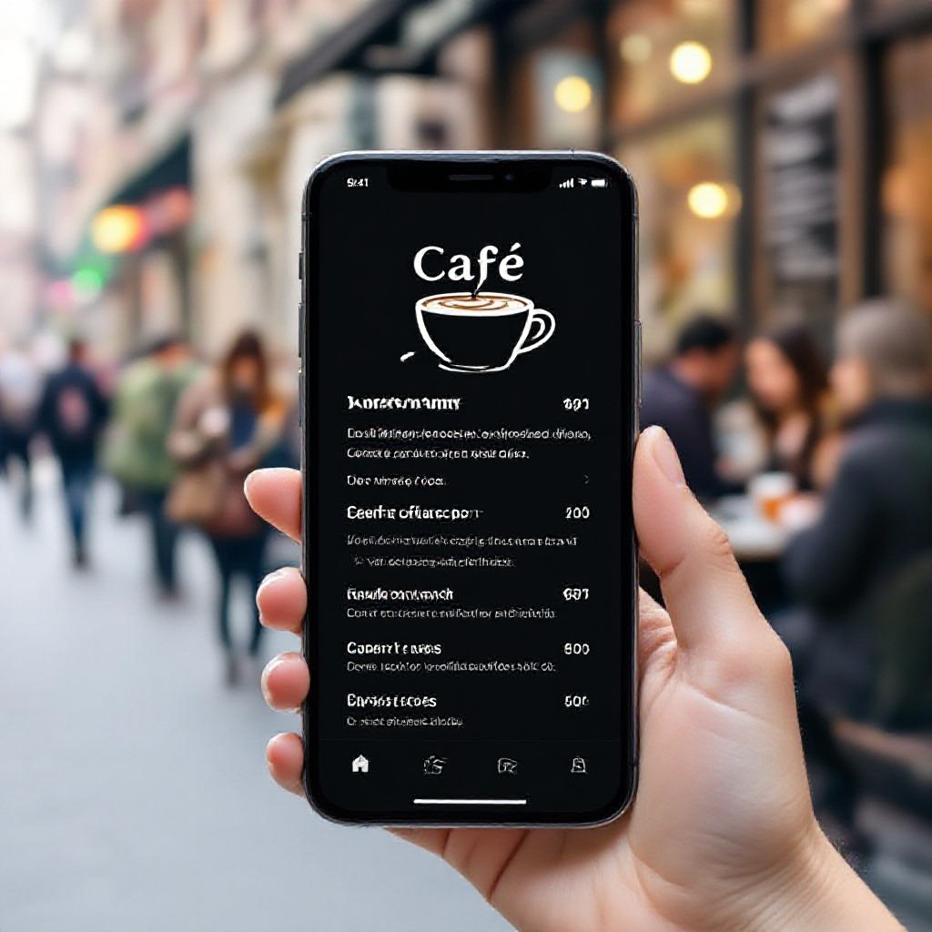 Cafe website example