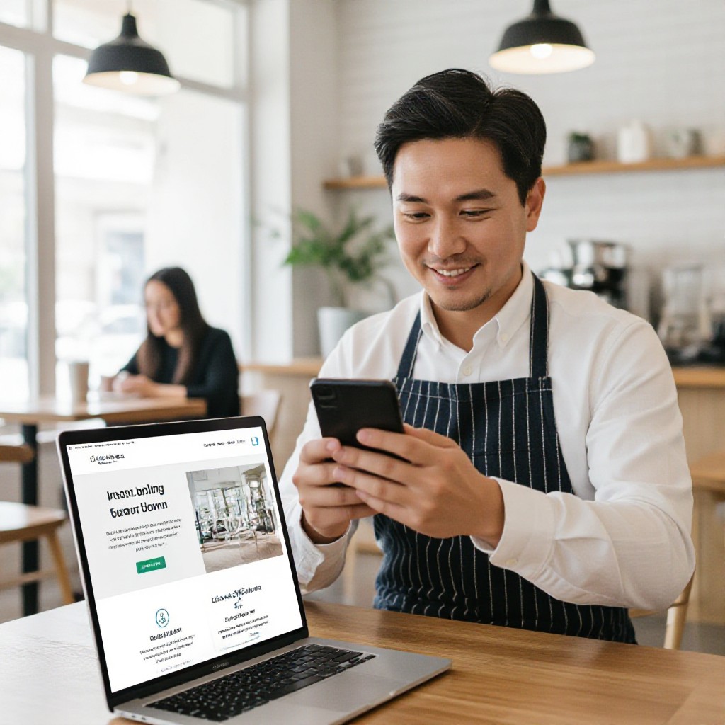 Create a website now preview on phone