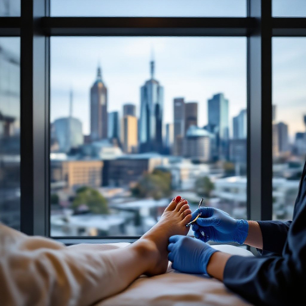 Melbourne podiatry clinic interior