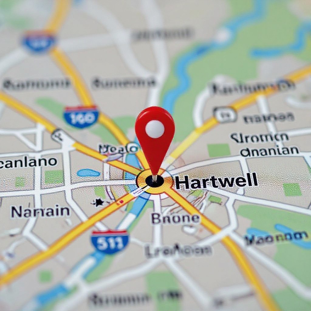 Hartwell service area map