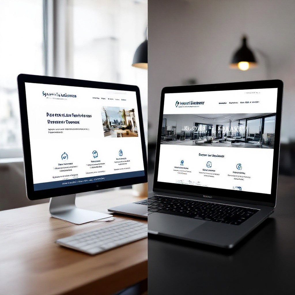 before after website