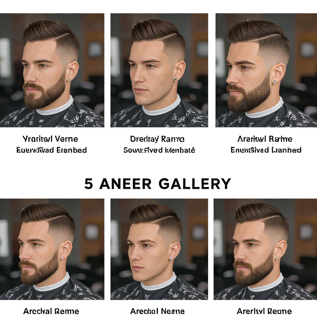 Men's haircut portfolio