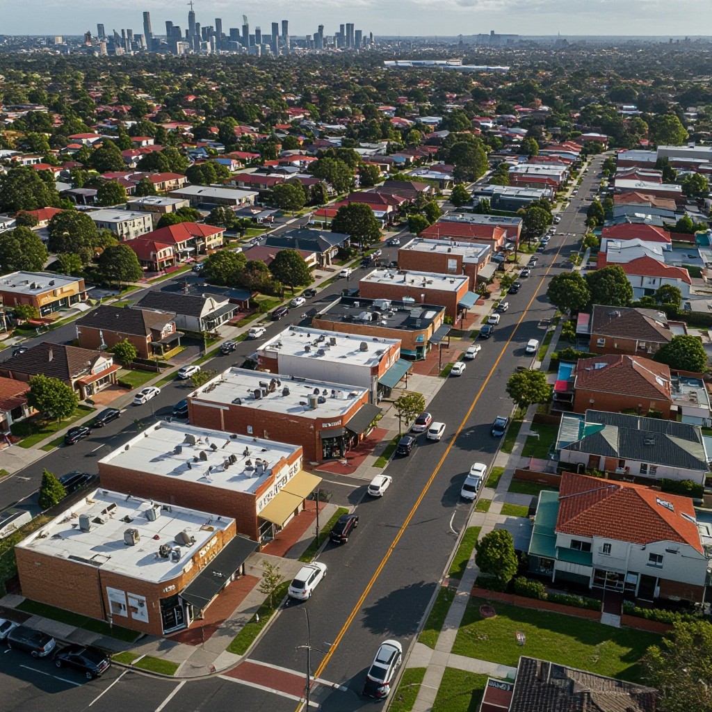 Box Hill North streetscape