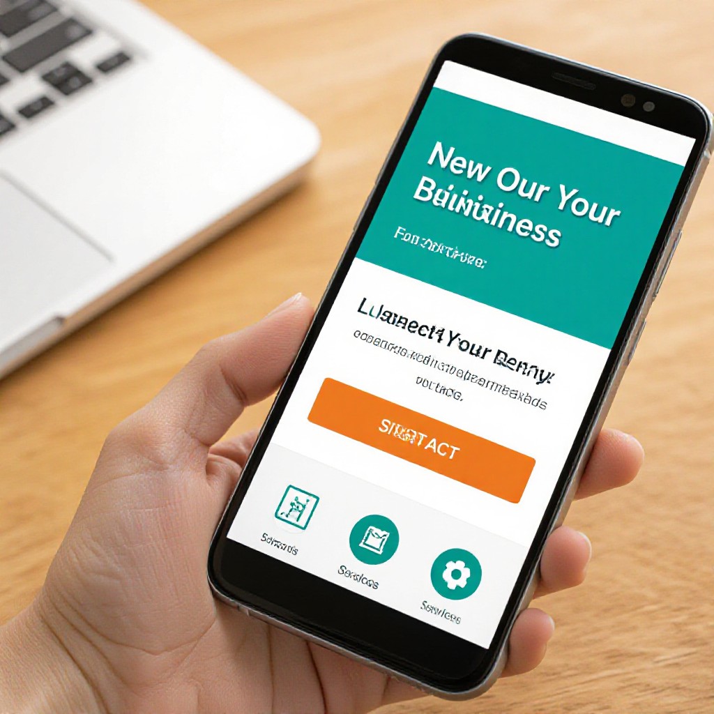 Responsive website example