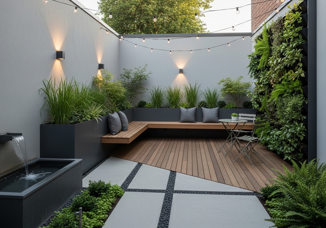 Urban courtyard design