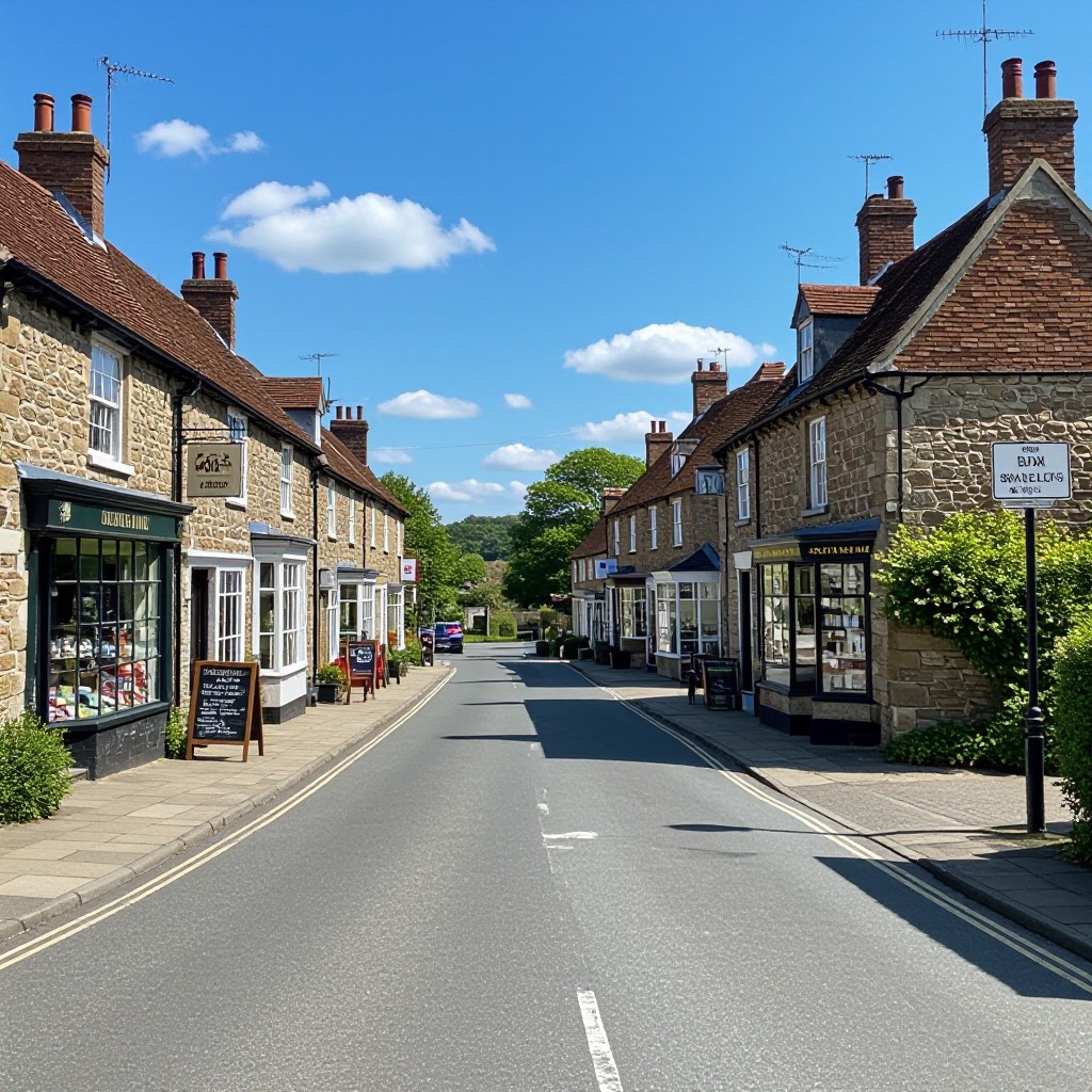 Gilderoy local streetscape