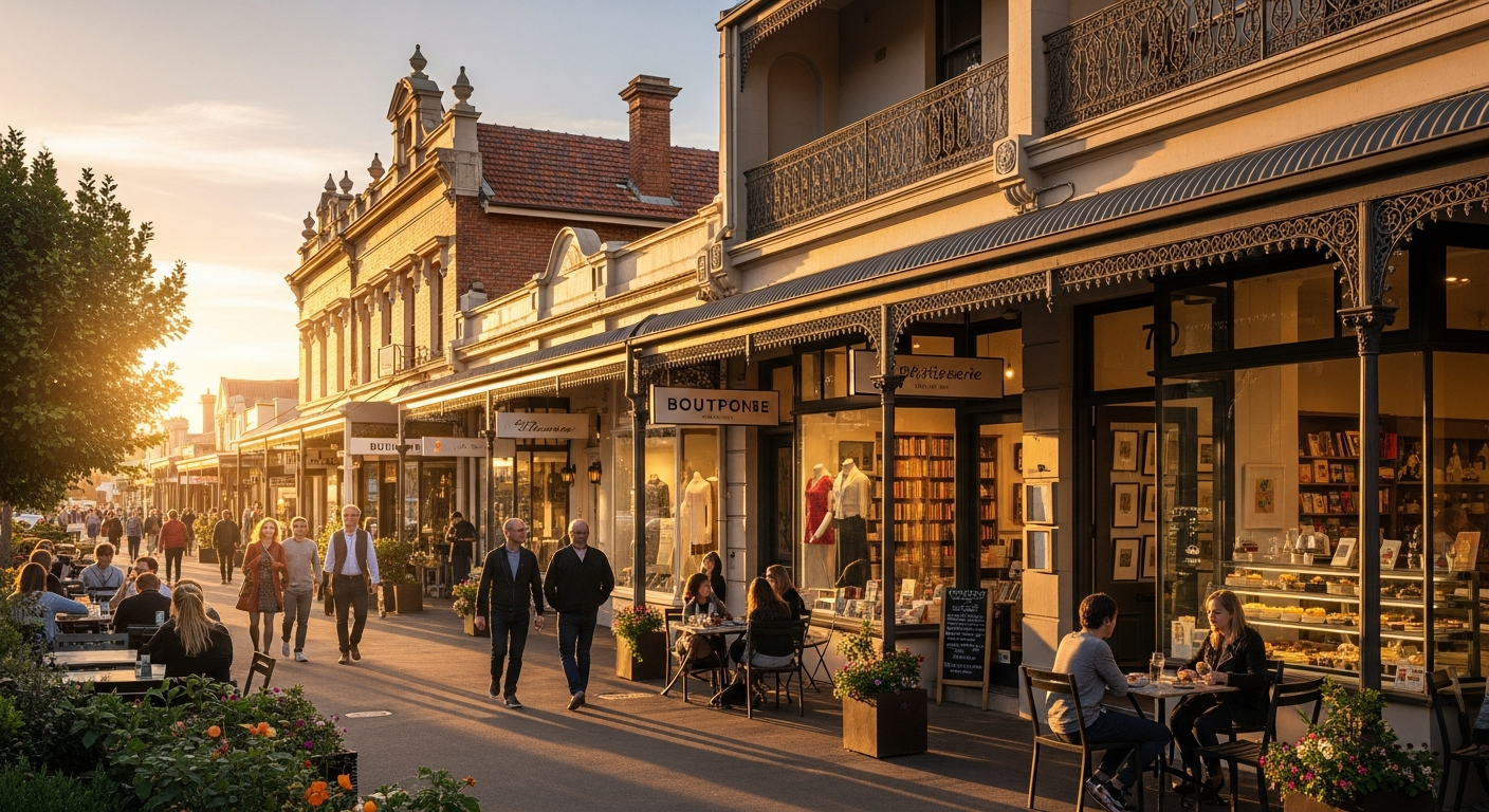 Bayside Melbourne street