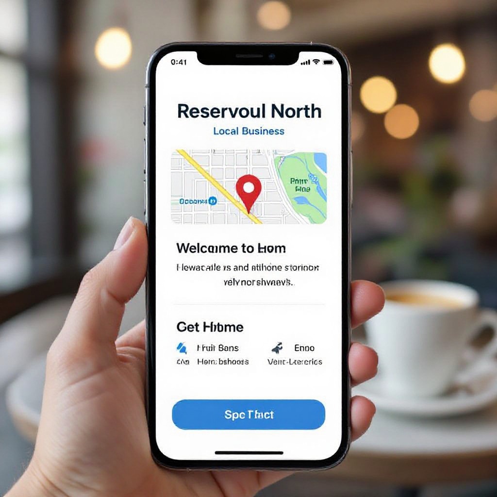 Reservoir North local website preview