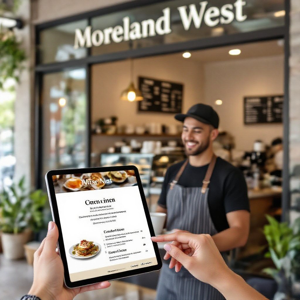 cafe website Moreland West