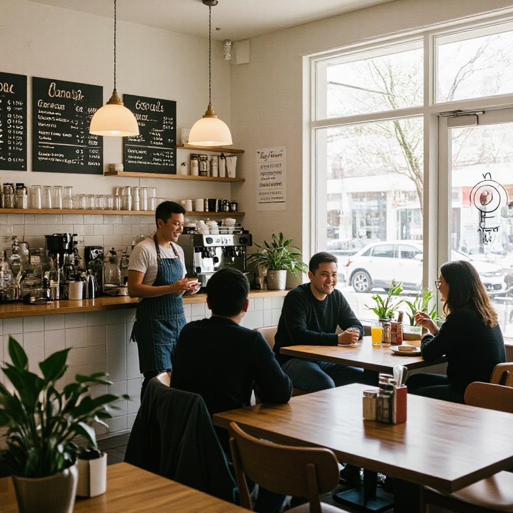 Reservoir cafe interior