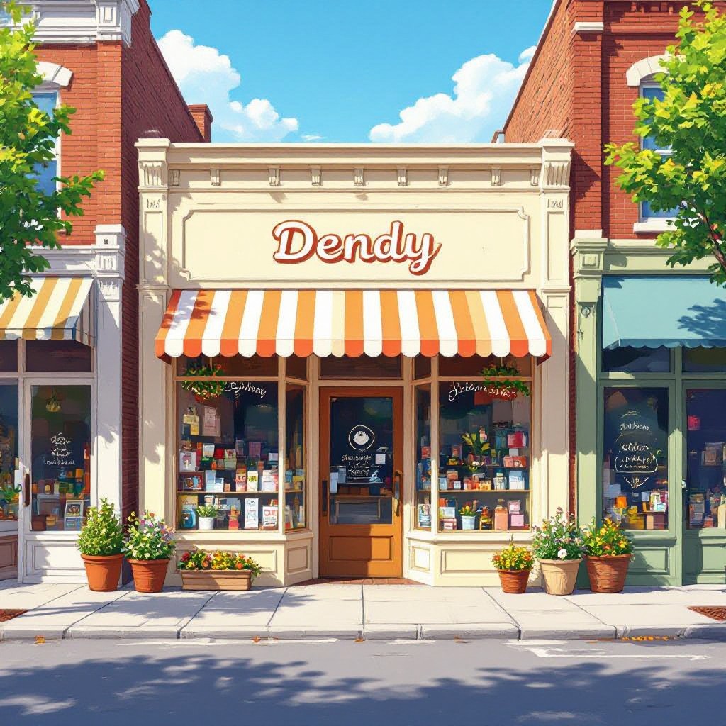 Dendy local business street