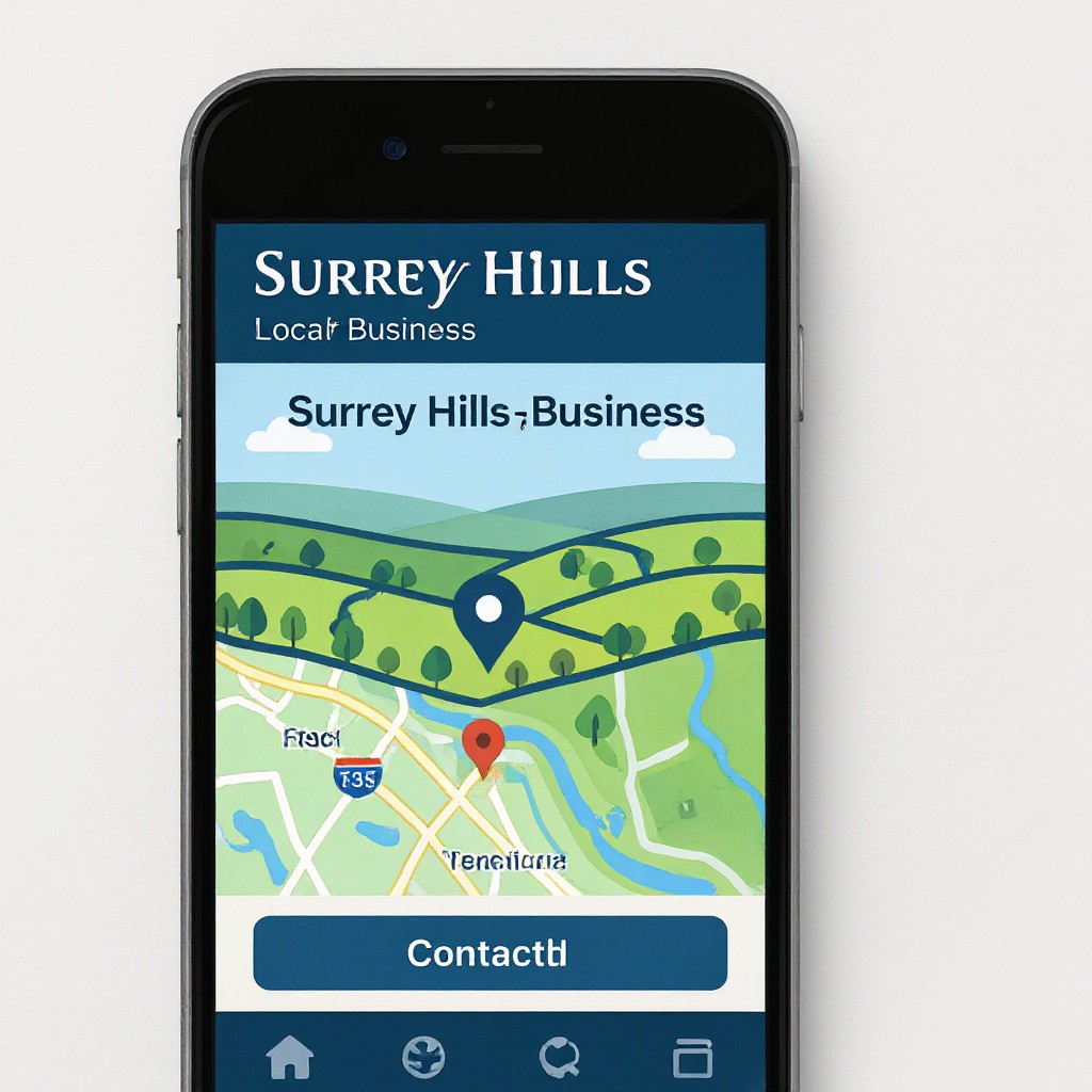 Surrey Hills website preview