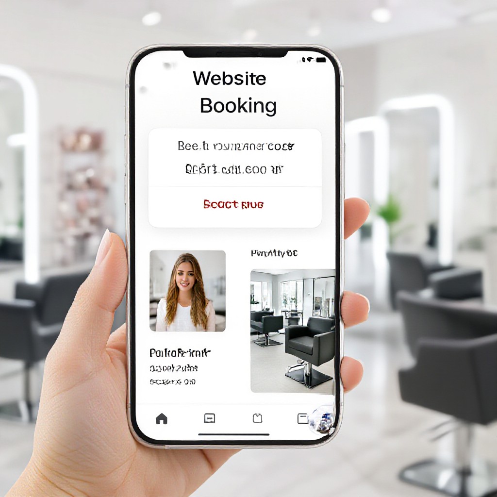 salon website example