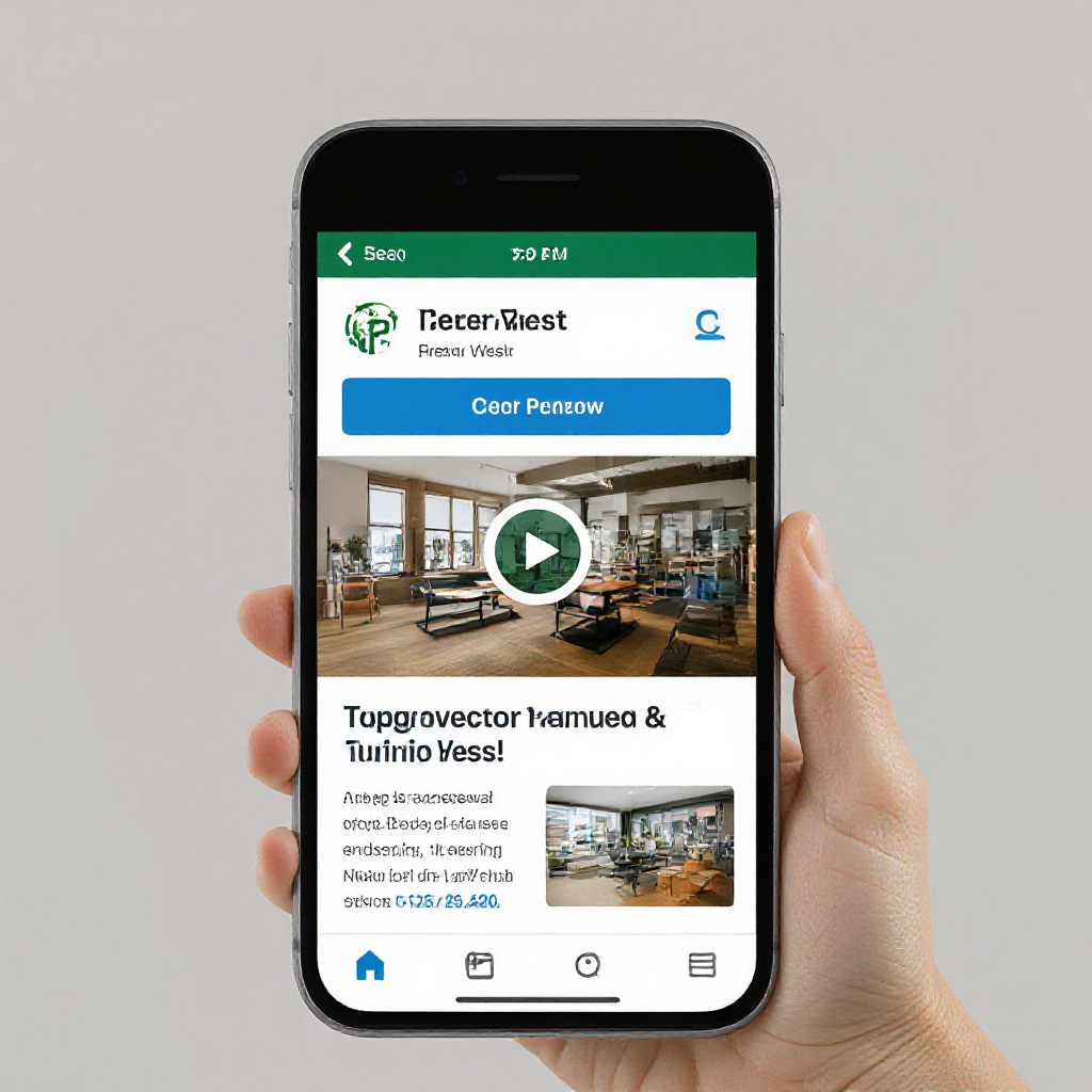 Preston West local business website preview