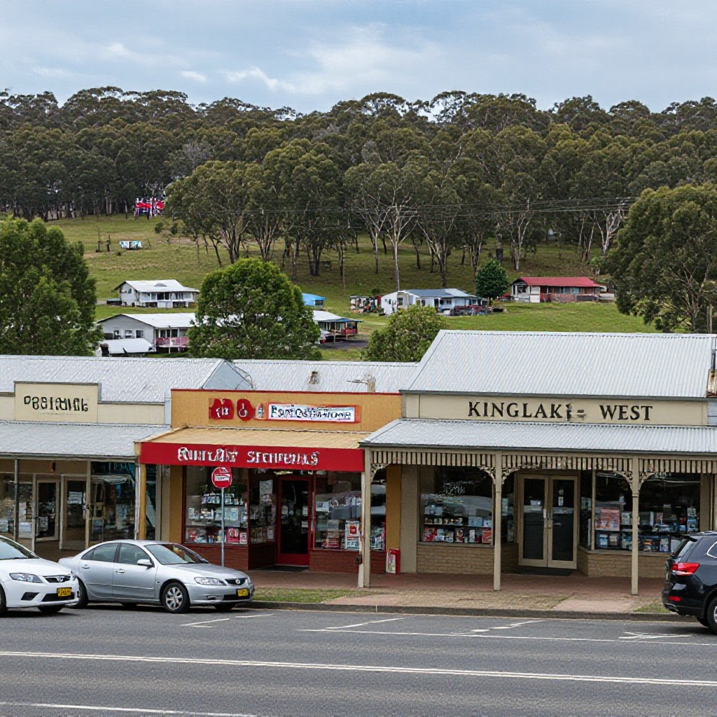 Kinglake West local businesses and landscape