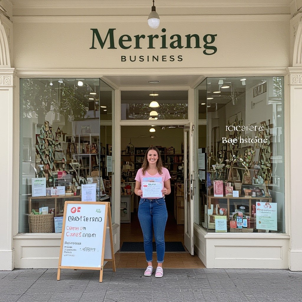 Merriang local business website preview