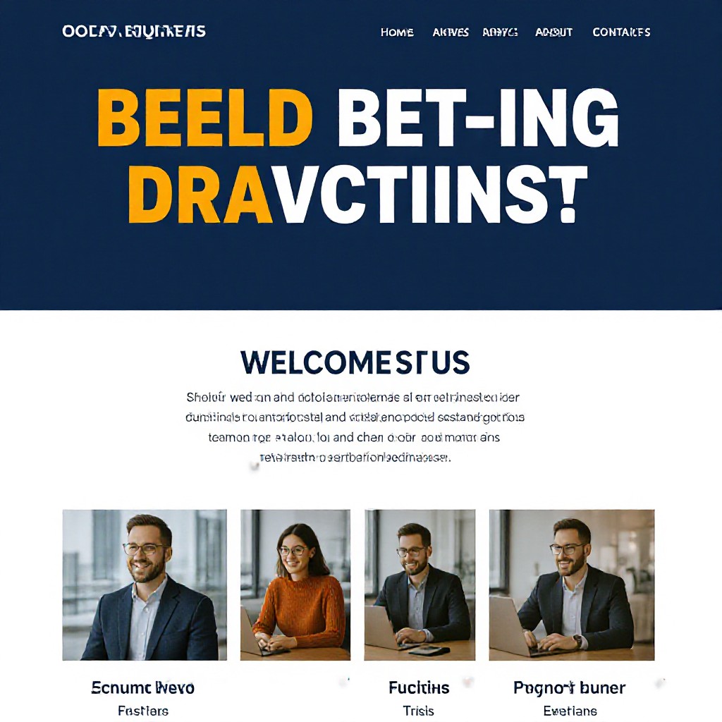 creative website design example