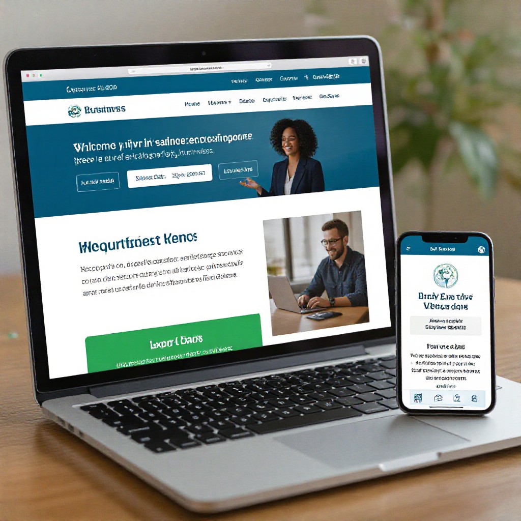 small business website example