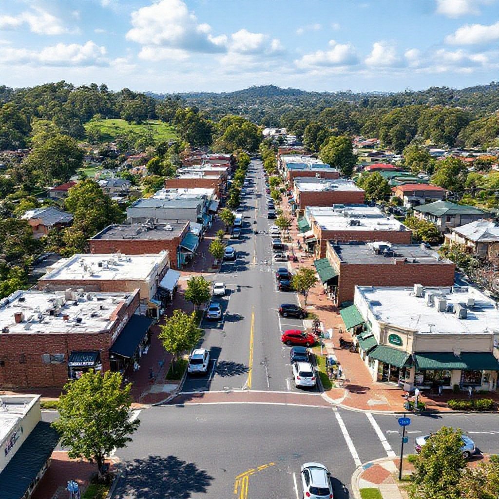 Green Hills streetscape