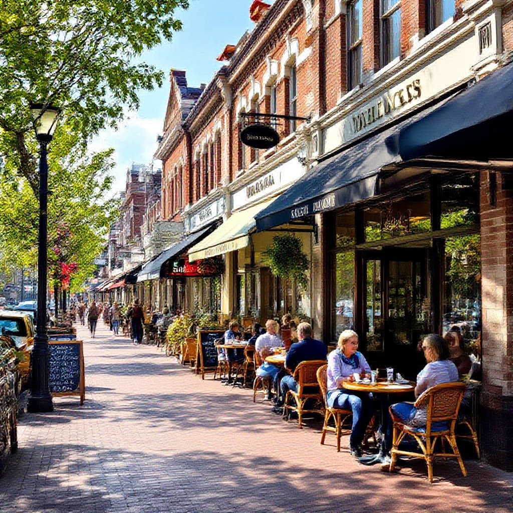 North Shore high street