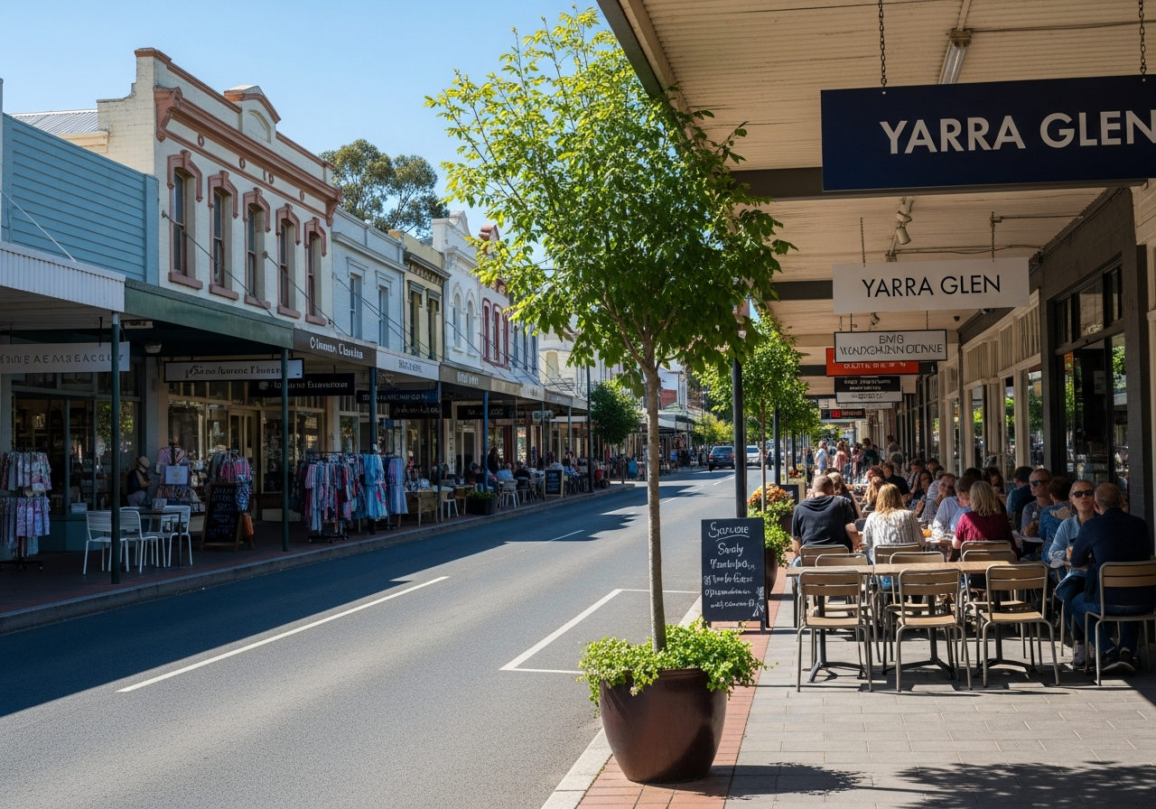 Yarra Glen main street