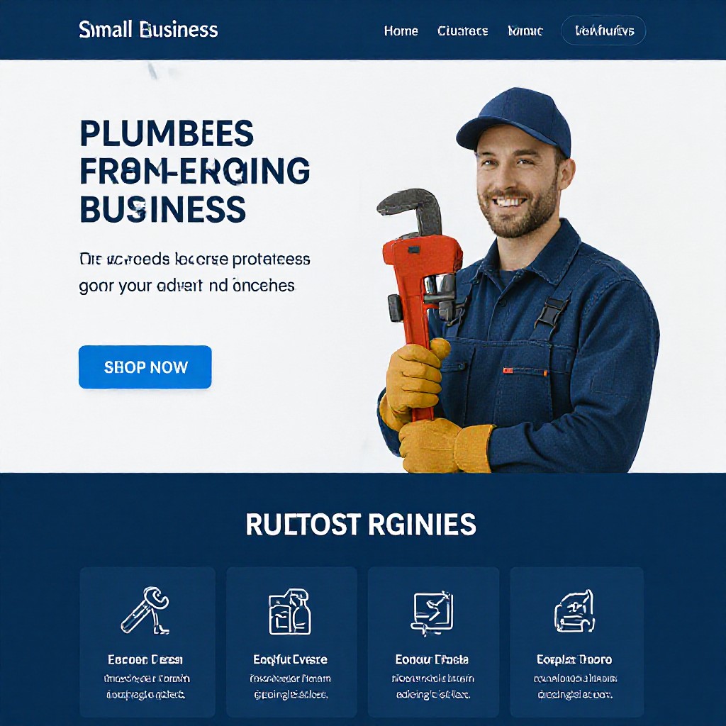 plumber website example