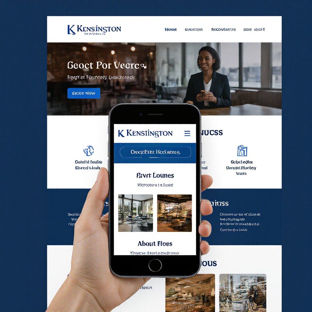 Kensington website examples