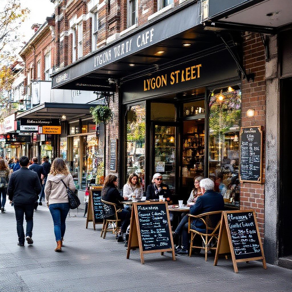 Lygon Street North local business scene