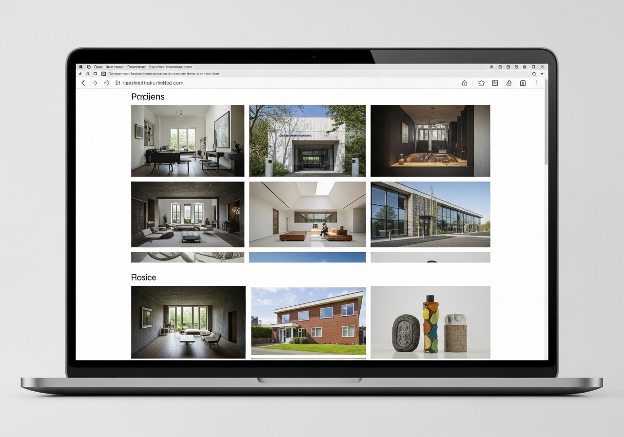 optimized portfolio images