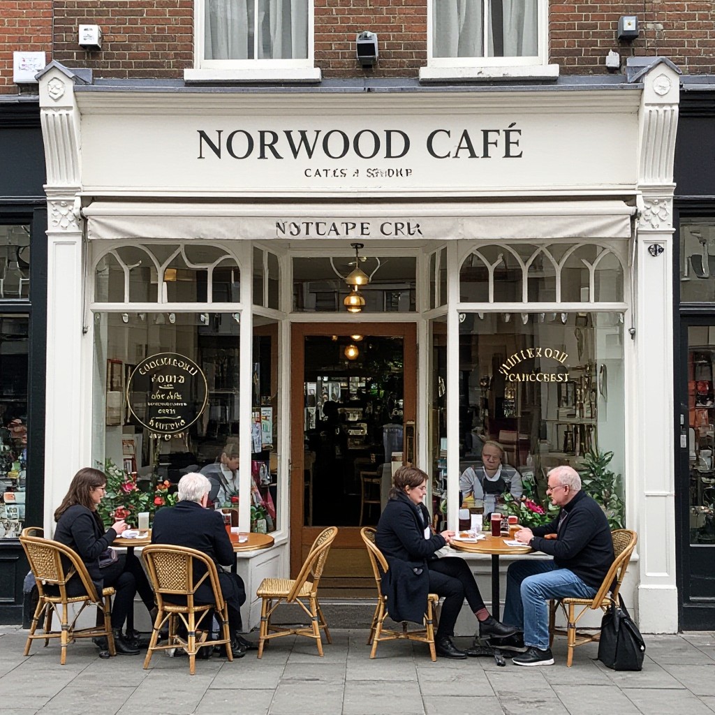 Norwood cafe shopfront