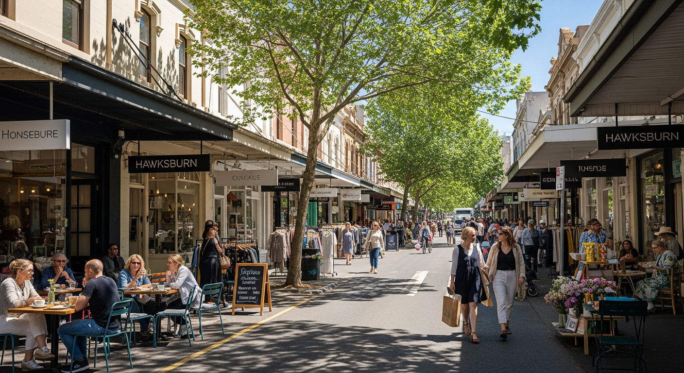 Hawksburn street view