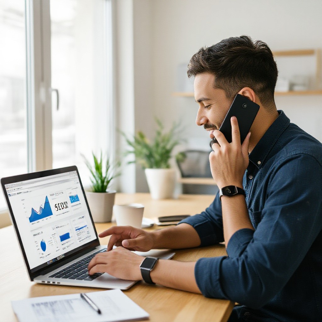 small business website dashboard