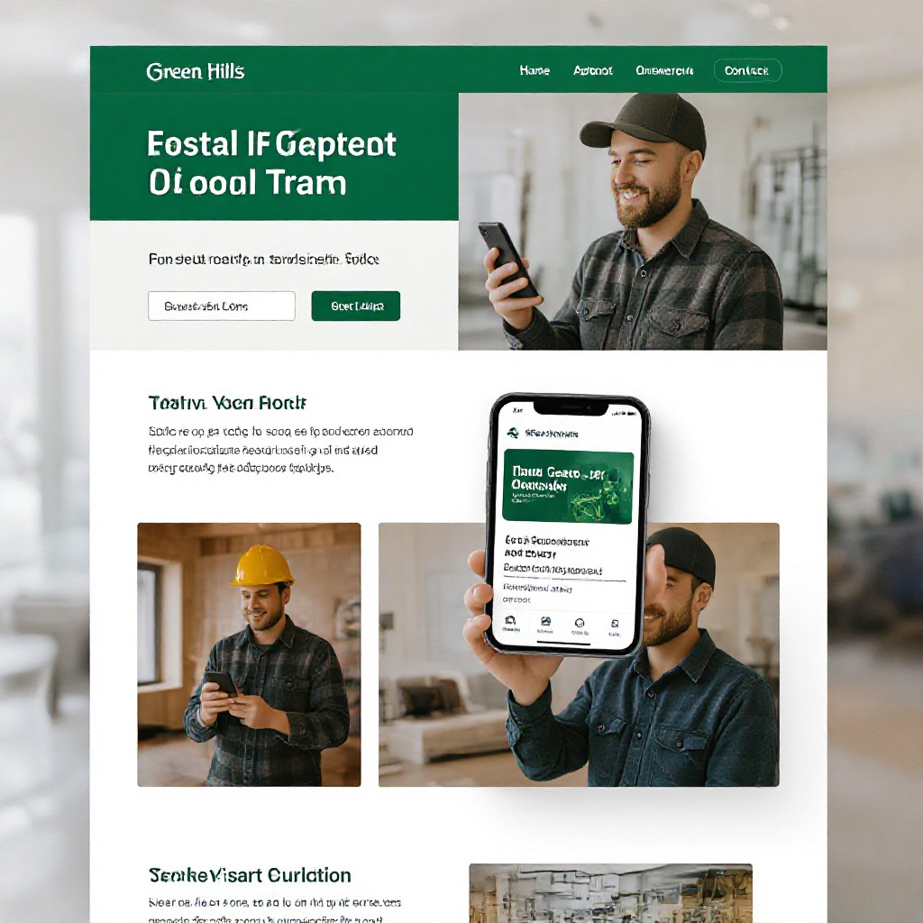 Green Hills trades website preview