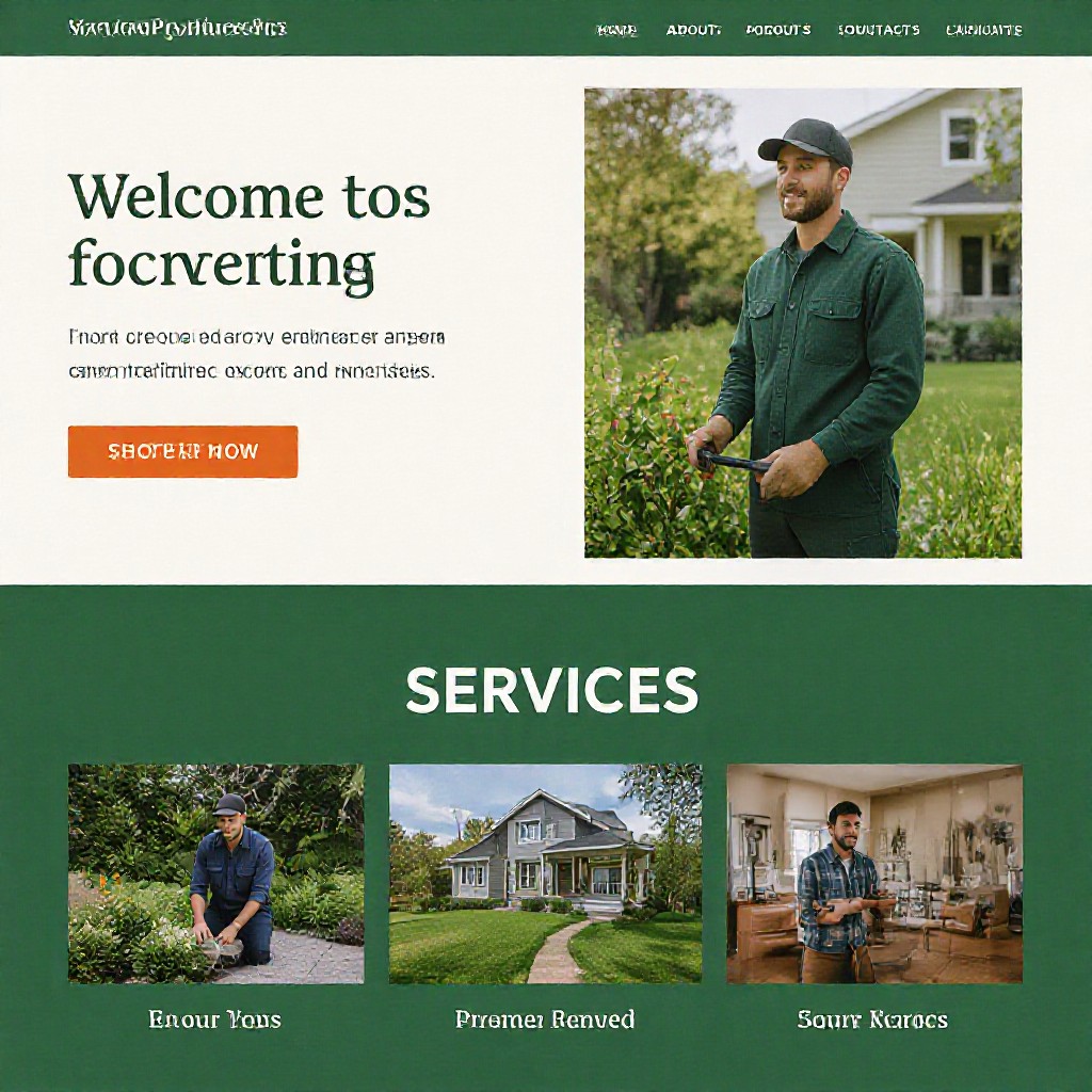 landscaping website example