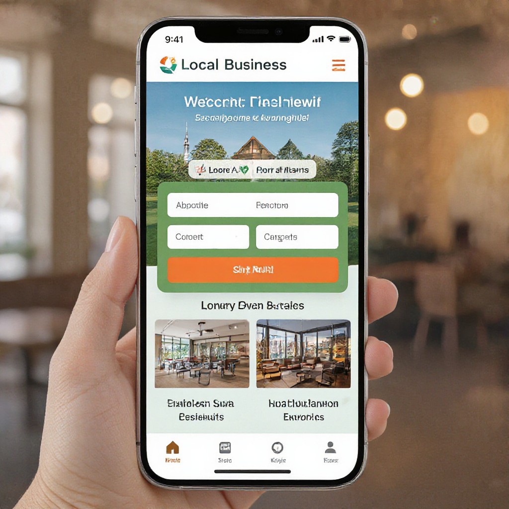 Mill Park website on mobile
