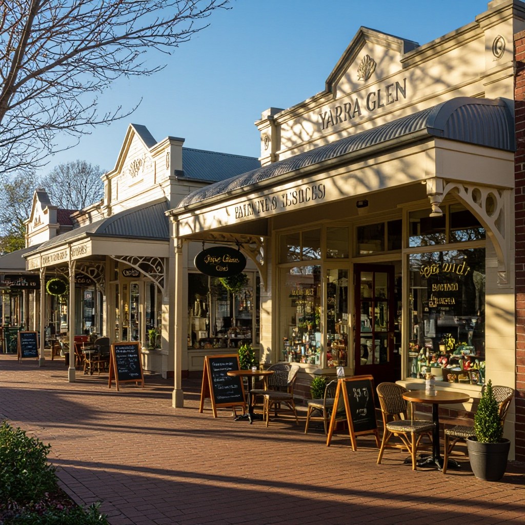 Yarra Glen small businesses on main street