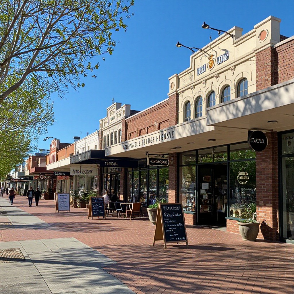 Yarraville shopping strip