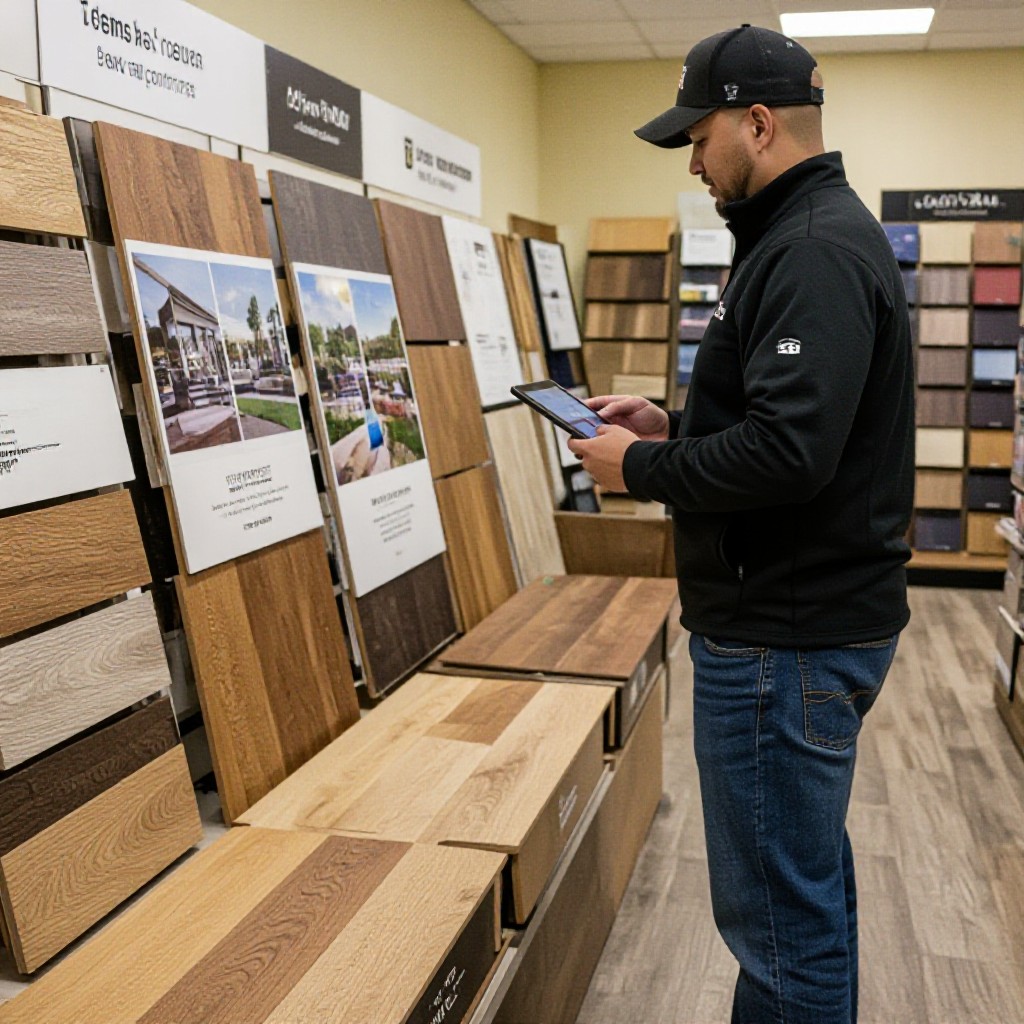 Flooring SEO illustration