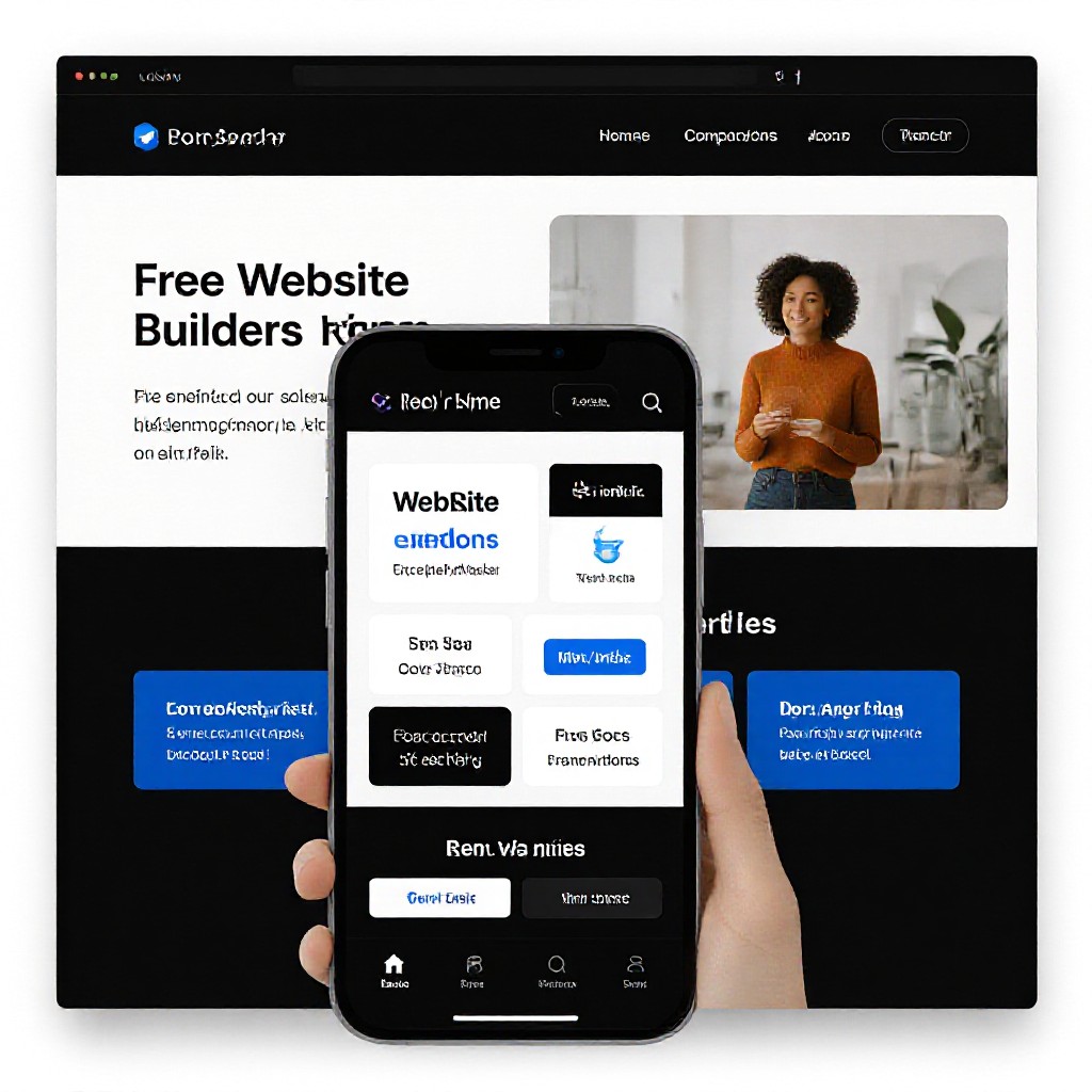 Free website builders preview
