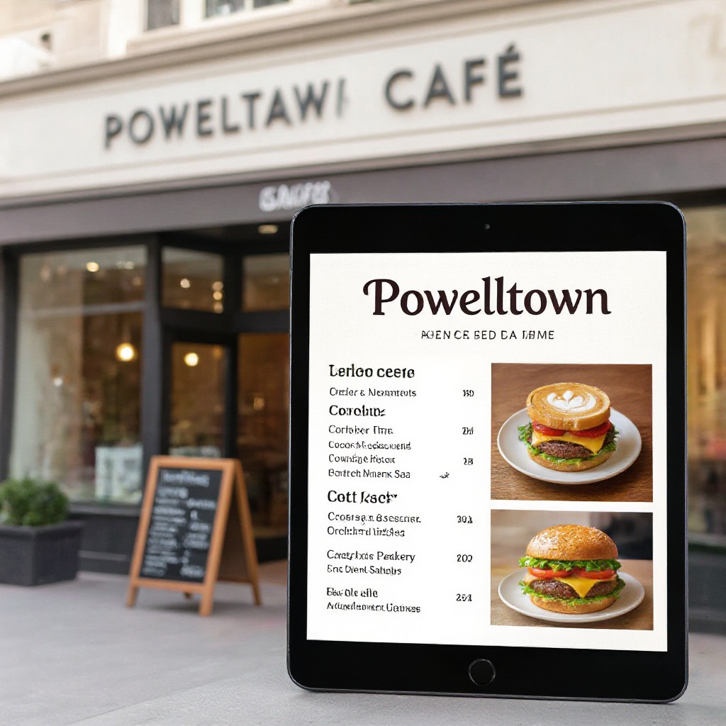 Powelltown cafe website example