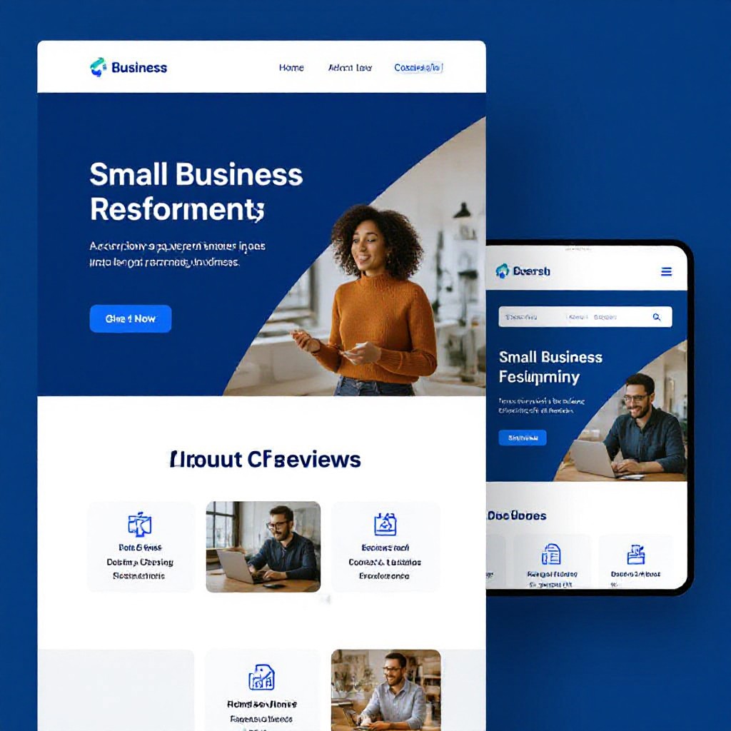 Sample website preview