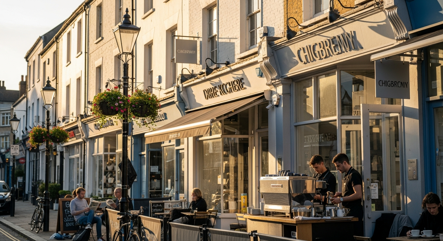 Clifton Hill high street