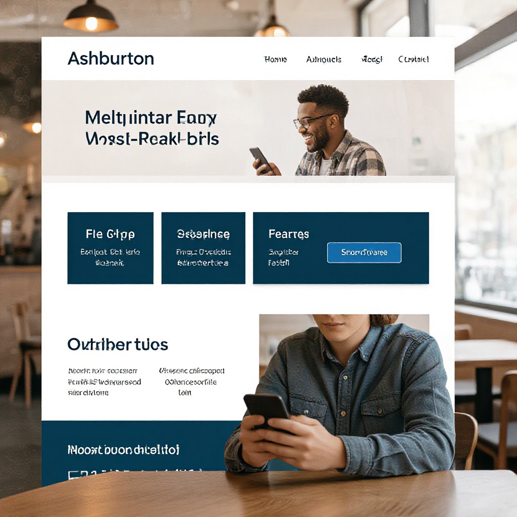 Ashburton business owner checking website