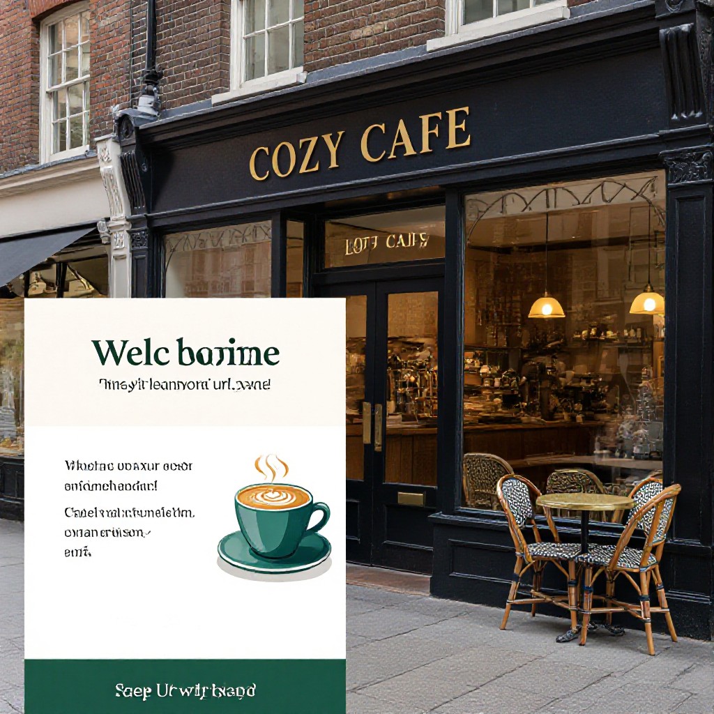 Café website example