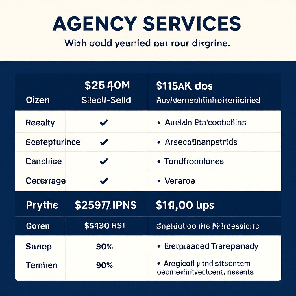 services & pricing example