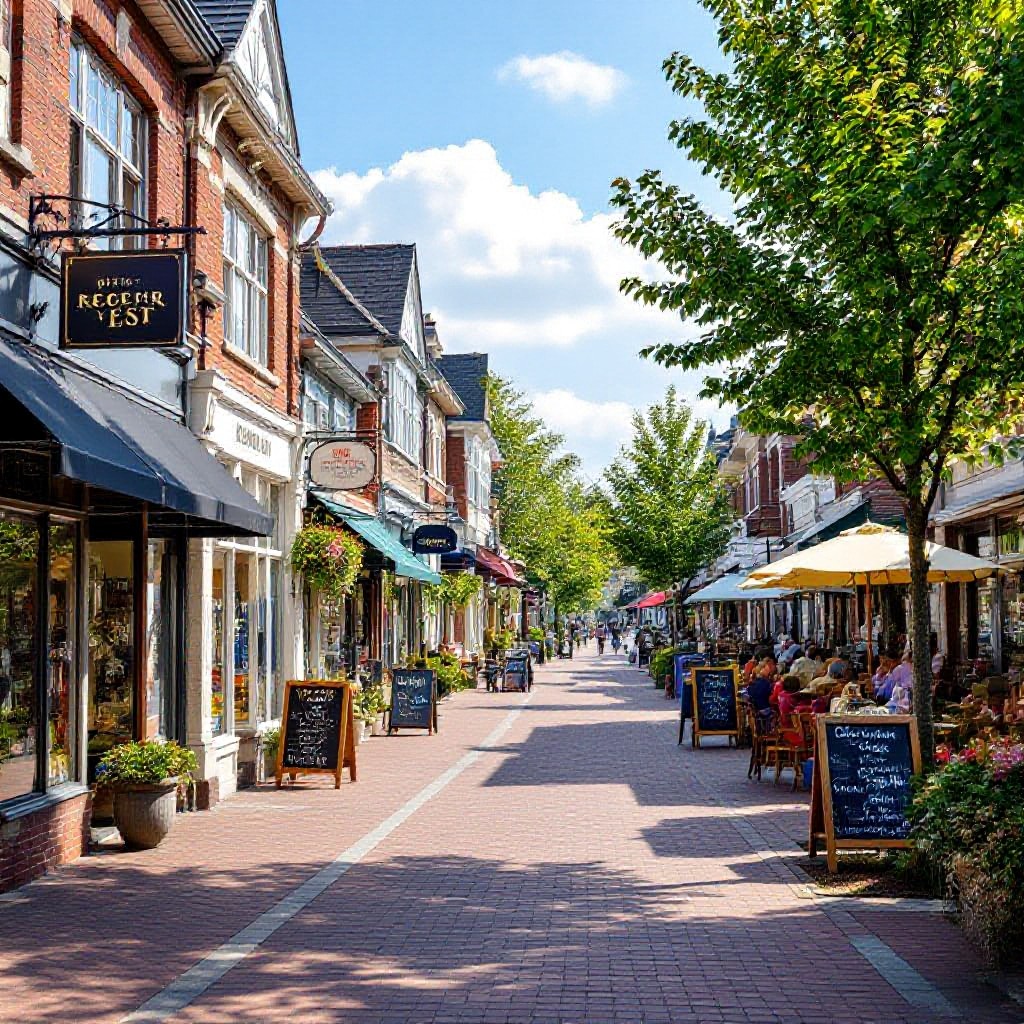 Regent West streetscape